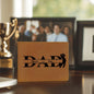 Above Par Dad Golf Themed Leather Wallet