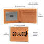 Above Par Dad Golf Themed Leather Wallet