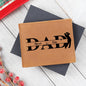 Above Par Dad Golf Themed Leather Wallet