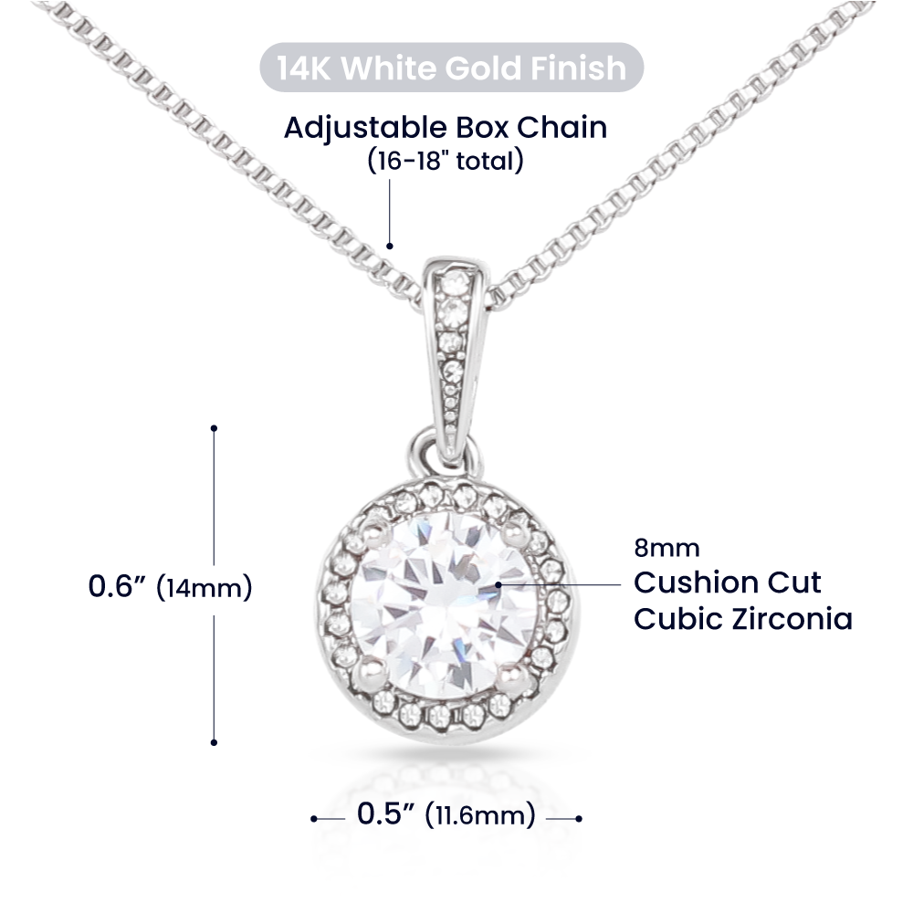 To My Wife | Eternal Hope Necklace Gift | The Perfect Present to Say "I Want To Be Your Last Everything"