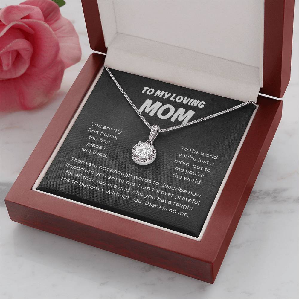 To My Loving Mom | Eternal Hope Necklace | The Perfect Present to Say "You Mean the World to Me"