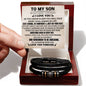 To My Son | Love You Forever Bracelet Gift | The Perfect Present To Say "Believe In Yourself"