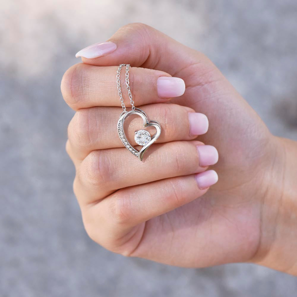 To My Wife | Forever Love Necklace Gift | The Perfect Present to Say "I Want to Be Your Last Everything"