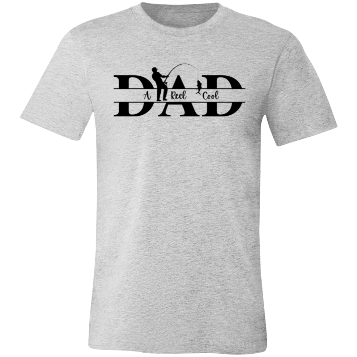 A Reel Cool Dad Jersey Short-Sleeve T-Shirt