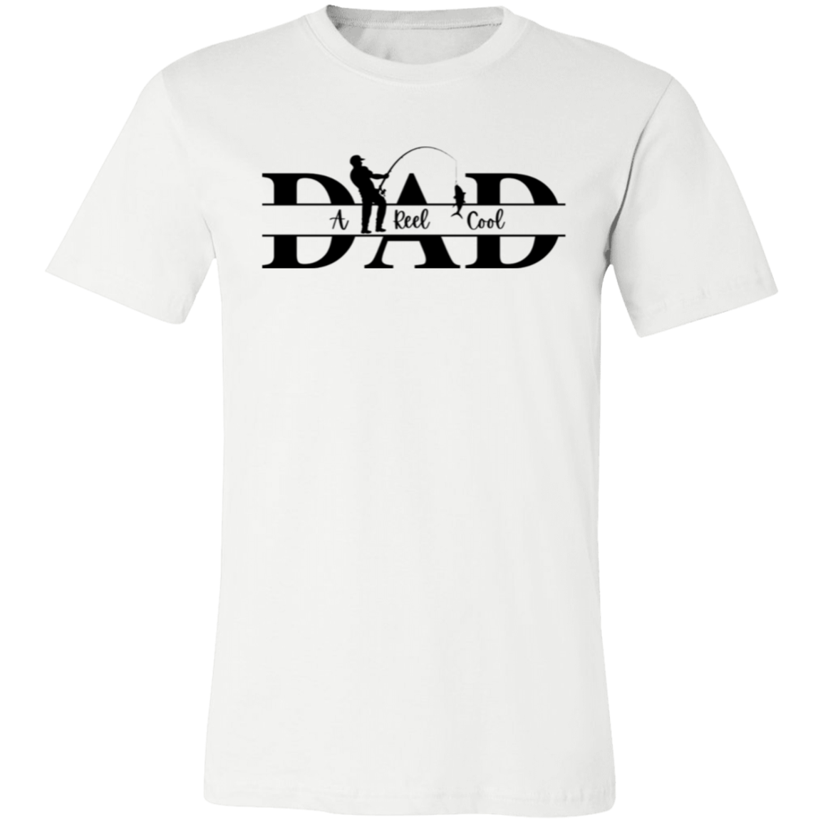 A Reel Cool Dad Jersey Short-Sleeve T-Shirt