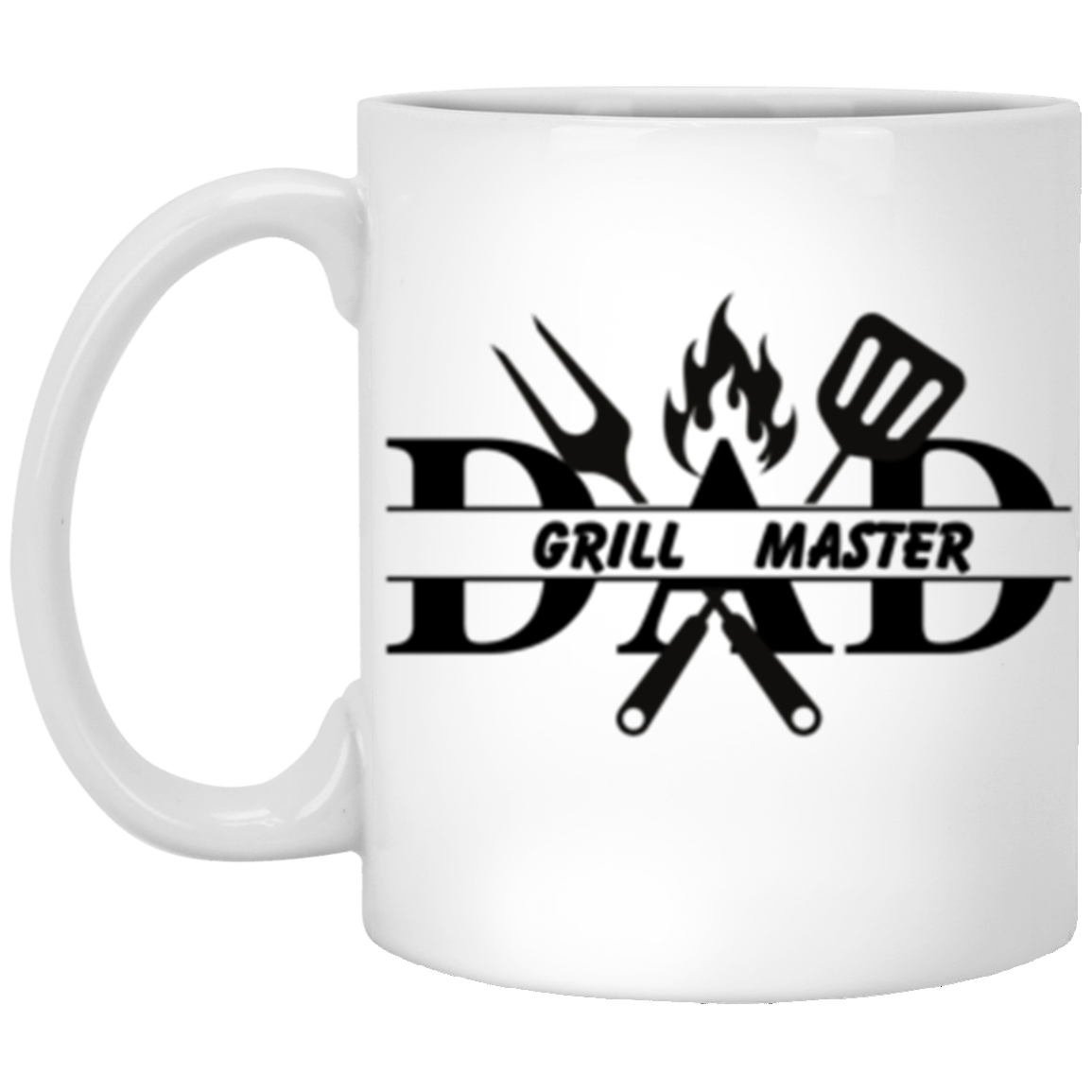 Grill Master Dad, 11oz White Mug