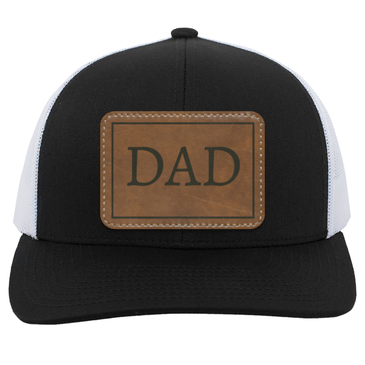 Dad - Leather | Trucker Patch Hat