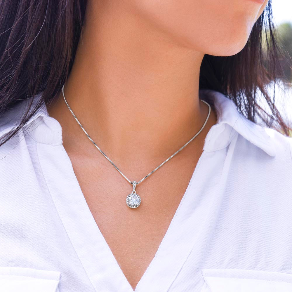 To My Soulmate | Eternal Hope Necklace Gift | The Perfect Present to Say "You Hold My Heart Forever"