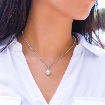To My Soulmate | Eternal Hope Necklace Gift | The Perfect Present to Say "You Hold My Heart Forever"