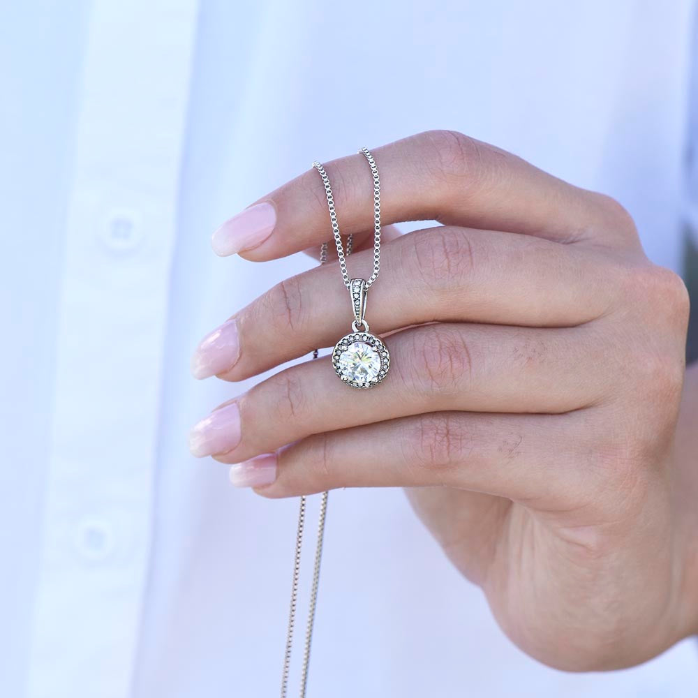 To My Beautiful Soulmate | Eternal Love  Necklace Gift  | The Perfect Present to Say "You Are the Best Thing That Happened to Me"