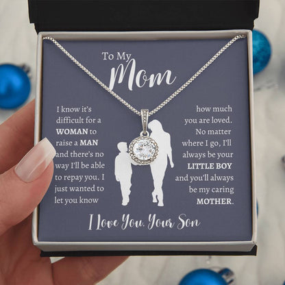 To My Mom From Son | Eternal Hope Necklace Gift | The Perfect Present to Say "Thank You Mom I Love You"