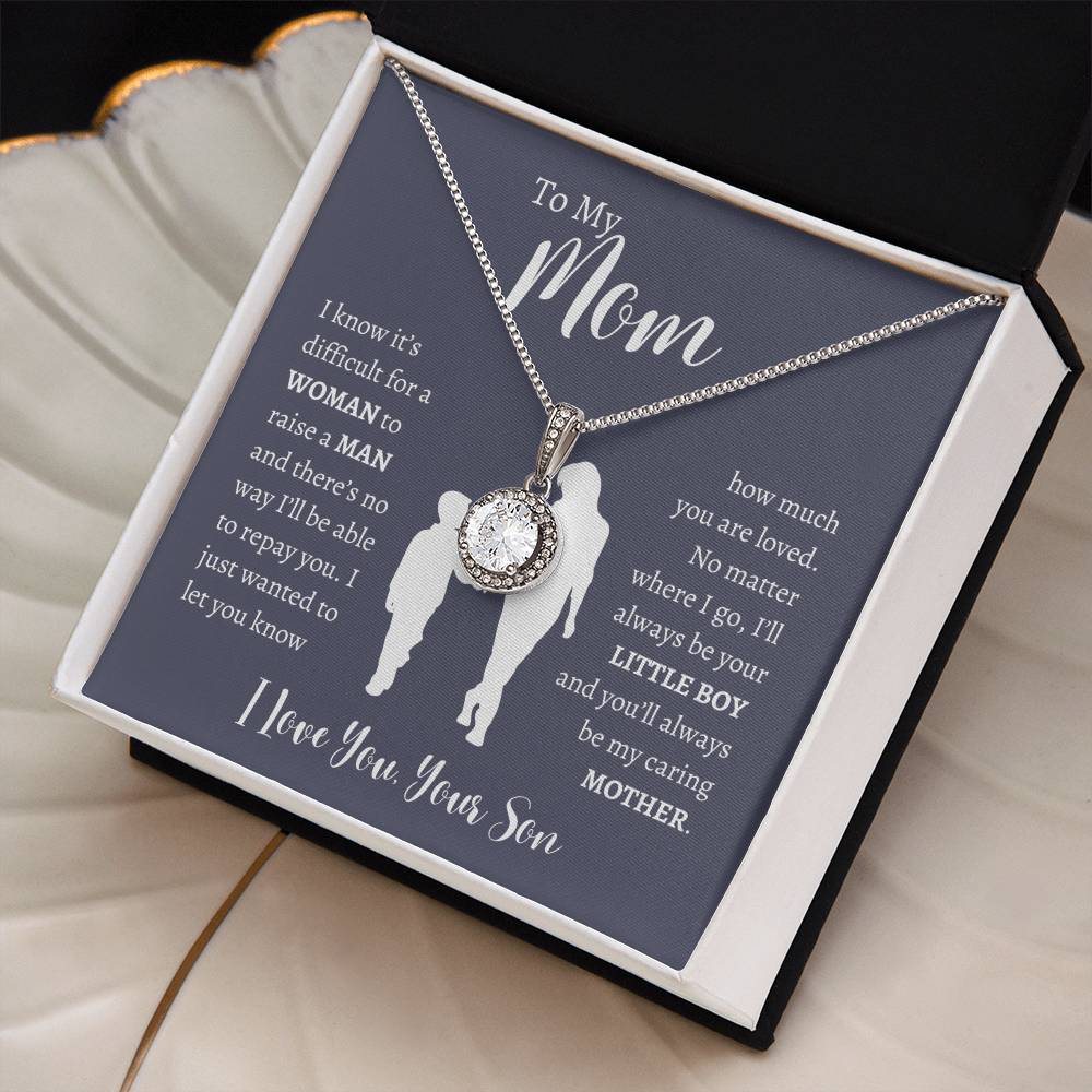 To My Mom From Son | Eternal Hope Necklace Gift | The Perfect Present to Say "Thank You Mom I Love You"