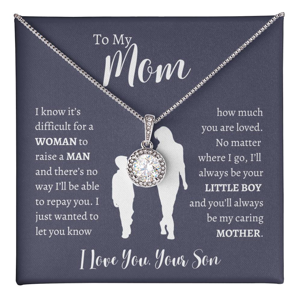 To My Mom From Son | Eternal Hope Necklace Gift | The Perfect Present to Say "Thank You Mom I Love You"