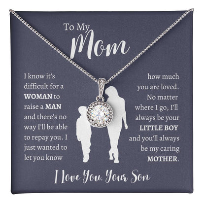 To My Mom From Son | Eternal Hope Necklace Gift | The Perfect Present to Say "Thank You Mom I Love You"