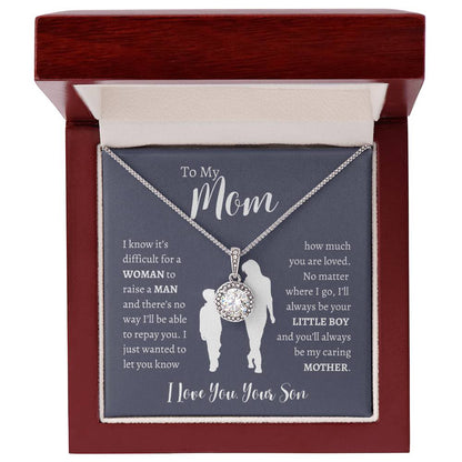 To My Mom From Son | Eternal Hope Necklace Gift | The Perfect Present to Say "Thank You Mom I Love You"