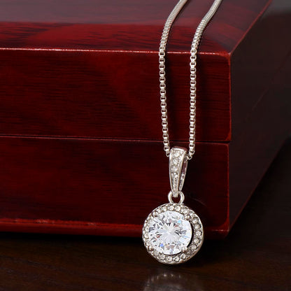 To My Soulmate | Eternal Hope Necklace Gift | The Perfect Present to Say "You Are My Missing Piece"