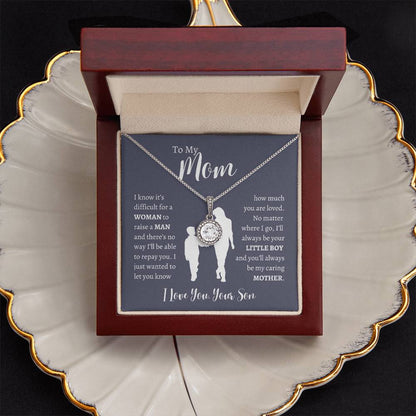 To My Mom From Son | Eternal Hope Necklace Gift | The Perfect Present to Say "Thank You Mom I Love You"