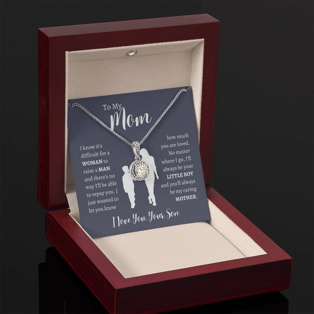 To My Mom From Son | Eternal Hope Necklace Gift | The Perfect Present to Say "Thank You Mom I Love You"