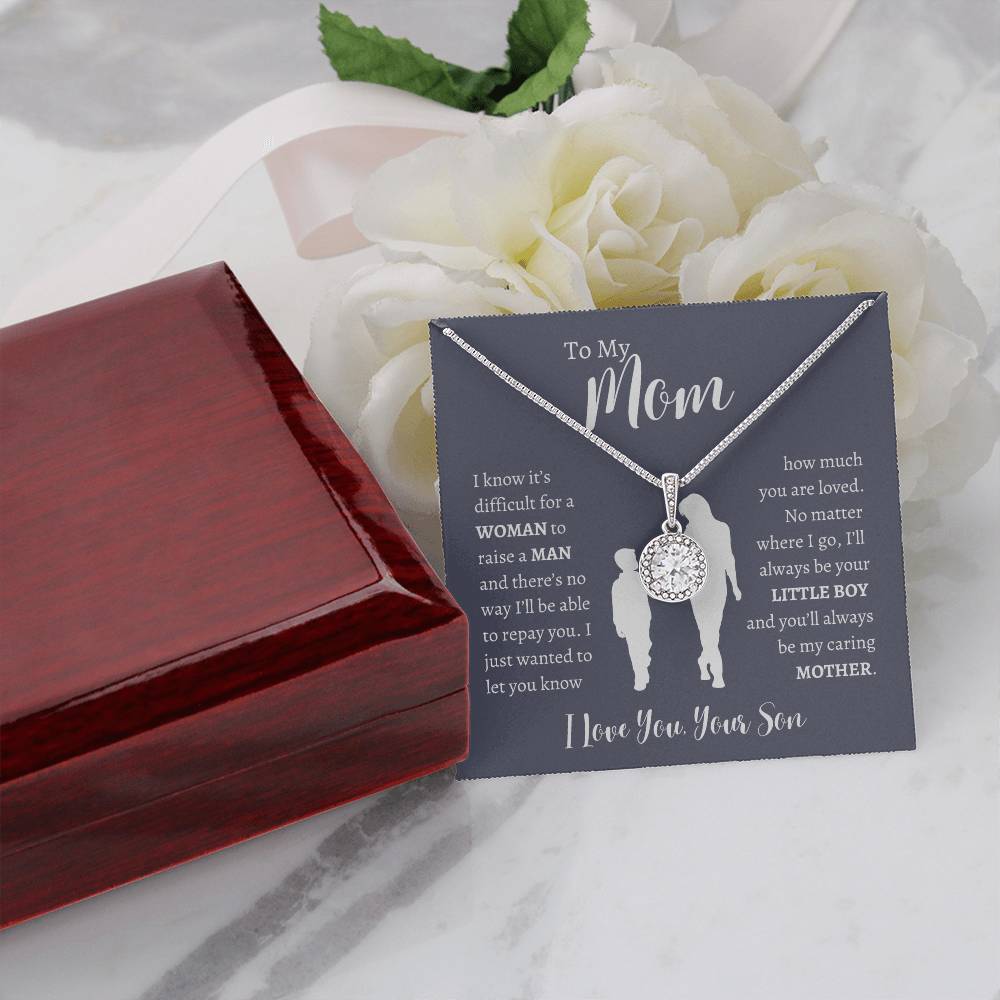 To My Mom From Son | Eternal Hope Necklace Gift | The Perfect Present to Say "Thank You Mom I Love You"