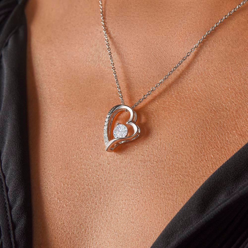 To My Daughter | Forever Love Necklace Gift | The Perfect Present to Say "You Are Always In My Heart"