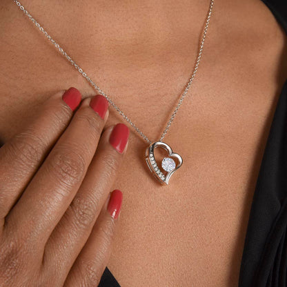 To My Beautiful Wife | Forever Love Necklace Gift | The Perfect Present to Say "You Are the Best Thing to Happen to Me"