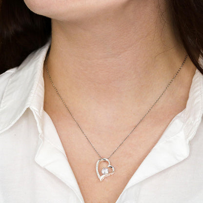 To My Amazing Daughter | Forever Love Necklace Gift | Perfect Present to Say "I Love You Always"