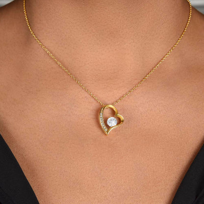 To My Awesome Daughter From Mom | Forever Love Necklace Gift |The Perfect Present to Say "You Make Me So Proud!"