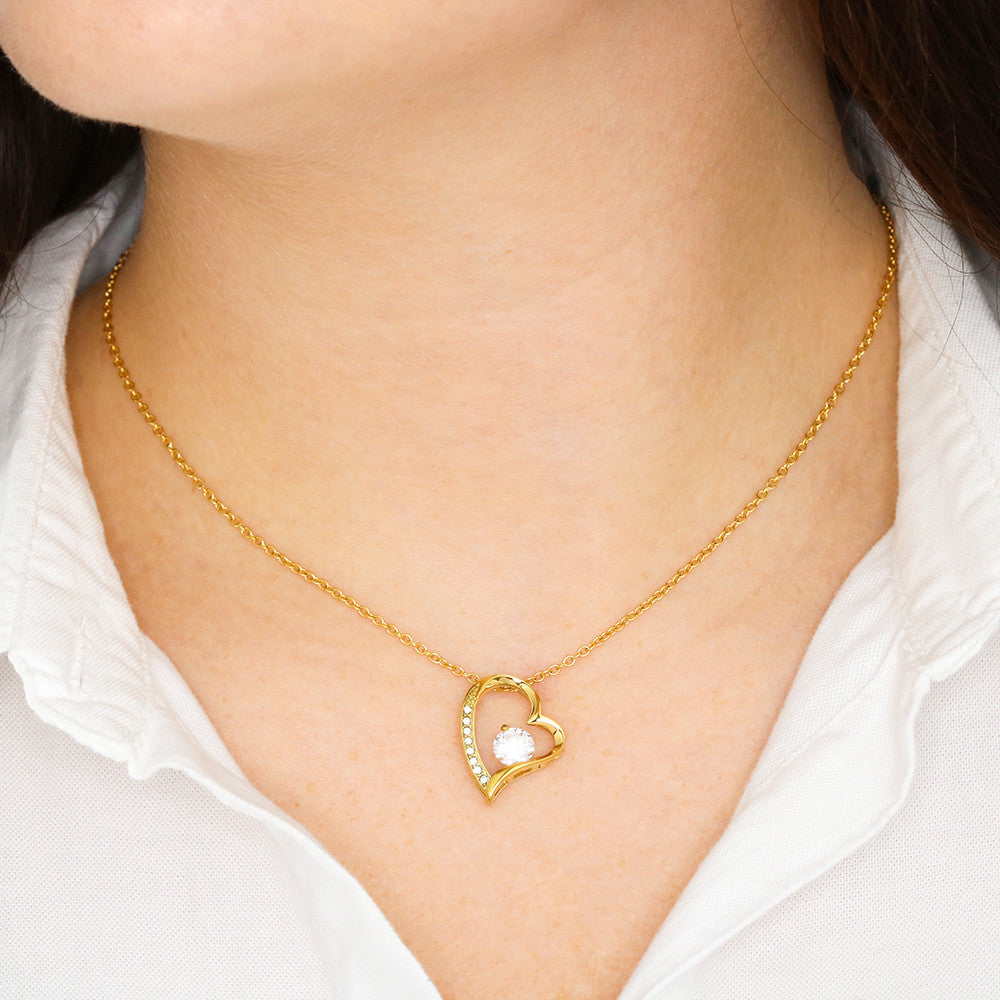 To My Beautiful Soulmate | Forever Love Necklace Gift | The Perfect Present to Say "You Are the Best Thing That Happened to Me"